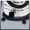 Einhell TC-VC 1930 S - Trommelstofzuiger - 30L 1500W - Zwart Grijs Rood