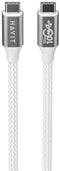 Havit 6939119066758 USB-kabel 1 m USB C Grijs, Wit