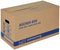 Tidypac boekendoos, ft 56 x 29,3 x 33 cm, bruin 5 stuks