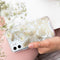 Selencia Hoesje Geschikt voor iPhone 14 Plus Hoesje - Selencia Zarya Fashion Extra Beschermende Backcover - goud