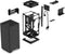 Fractal Design Mood - Mini-ITX Behuizing - 180 mm Ventilator - Zwart