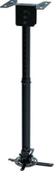 TooQ PJ3030TN-B - Plafondondersteuning Projector - Kantelbaar en Draaibaar - 20kg 57,5 - 82,5 cm -20º/+20º 360º Zwart