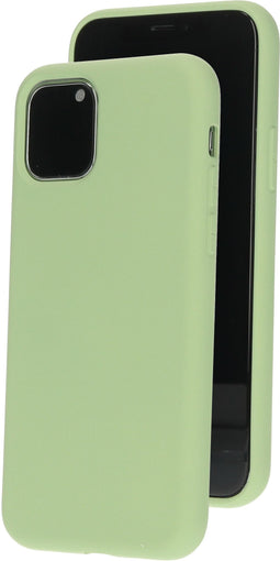 Mobiparts iPhone 11 Pro - Silicone Cover - Soft-touch - Pistache Green