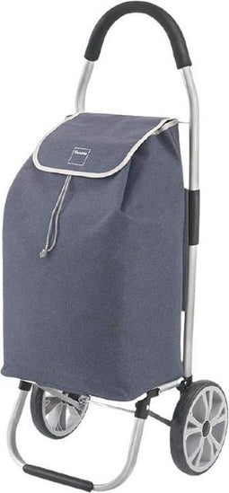 Metaltex Trolley Magnolia 45 Liter Nylon/aluminium Jeansblauw
