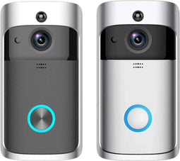 Smart Ring - Videodeurbel - 720p HD-video met tweerichtingsspraak - Zwart