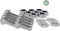 Carpoint Aanhanger Steunpoten Set - Trailer steunpotenset - Hoogte verstelbaar - Zilver