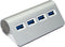 USB Hub CoolBox COO-HU4ALU3 Aluminium (4 Ports)