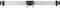 Toolflex One - Universele Houder - Wand & Rail Montage - Stainless Steel Uncoated