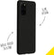 Accezz Samsung Galaxy S20 Plus - Liquid Silicone Backcover - Schokabsorberend - Zwart