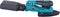 Makita BO006CGZ - Accu-deltaschuurmachine 36 V - 100x150 mm - Blauw