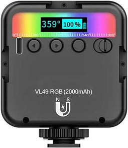 LED Ambiance Light - RGB - LED - 2000 mAh batterij - Inclusief Mini Statief