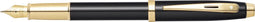 Sheaffer vulpen 100 - E9322 - F - Glossy black gold tone - SF-E0932243