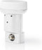 Nedis SLNB10SWT - LNB downconverter - Signaalsterkte 0,2-0,9 dB - Wit