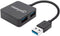 Manhattan 162296 - USB 3.0 Hub - 4 poorten - Zwart