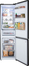 Wisberg WBKVC201AB - Koel-vriescombinatie - 378 liter - Dark Inox