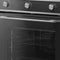 Inventum IOH6072RK - Inbouw oven - Hetelucht - 72 liter - 9 programma's - Zwart/RVS