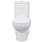 vidaXL - Toilet - hoekmodel - keramisch - wit