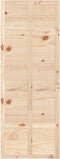 vidaXL - Schuifdeur - 90x1,8x214 - cm - massief - grenenhout