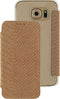 Mobilize Galaxy S6 - Slim Booklet Hoesje - Kunstleer - Bruin