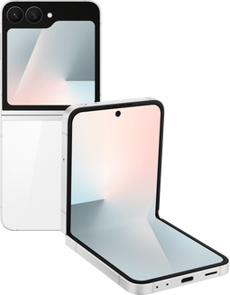 Samsung Galaxy Z Flip7 FE - Smartphone - 50MP camera 4000mAh batterij - Wit