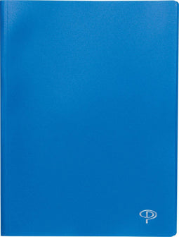 Pergamy showalbum, voor ft A4, met 50 transparante tassen, blauw