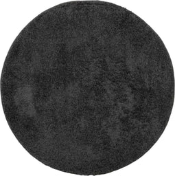 vidaXL - Vloerkleed - PAMPLONA - shaggy - hoogpolig - modern - Ø - 160 - cm - antraciet