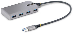 Startech.com 4-Port USB Hub - USB 3.0 5Gbps - Bus Powered met Extra Power Input - Grijs