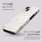 Mio by Mobilize Hoesje geschikt voor Apple iPhone 16e MagSafe Telefoonhoesje Hardcase | Mio by Mobilize Backcover | Geschikt voor MagSafe | Geschikt voor Draadloos Opladen met Magnetische Ring | MagSafe Case - White Roses | Wit