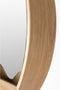 Zuiver Round Wall Spiegel/ Wandspiegel Rond 40 cm Hout - Bruin