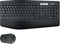 Logitech MK850 - Draadloos Toetsenbord en Muis - Ergonomische handsteun - Zwart