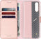 Accezz Hoesje Geschikt voor Samsung Galaxy A50 / A30s Hoesje Met Pasjeshouder - Accezz Wallet Softcase Bookcase - Roze