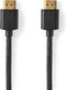 Nedis High Speed HDMI-Kabel - HDMI Male naar HDMI Male - 1080p@60Hz - 1.50 m - Zwart