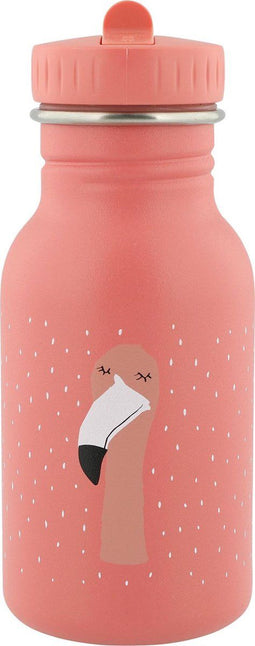Trixie Mrs. Flamingo Drinkfles - 350ml - lekvrij - roestvrij staal - roze