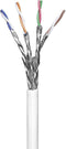 S/FTP CAT6 Gigabit Netwerkkabel - CCA - 23AWG - Stug - 100 meter - Wit