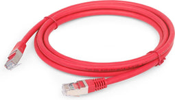 S/FTP Cat6A patchkabel LSZH, rood 1.5 m