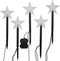 S.I.A. LED Kerstverlichting op Grondpin IP44 + Timer 5 Stuks Assorti