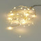 S.I.A. - Zilverdraad Kerstverlichting - op Batterij - 95cm - 20 LED Lampjes