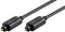 S-Impuls Digitale optische Toslink audio kabel - 4mm - 3 meter