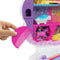Polly Pocket Regenboog Eenhoorn - Speelfigurenset - 2 poppen en 26 accessoires