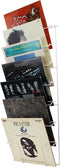 Lp vinyl platen opbergrek - wandrek voor 50 lp vinyl platen - wit
