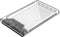 Orico HDD behuizing voor 2,5'' SATA HDD/SSD - USB3.0 (Micro USB) / transparant