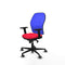 Piqueras y Crespo 2D036G0 - Bureaustoel - Verstelbare hoogte met armleuning - Rood