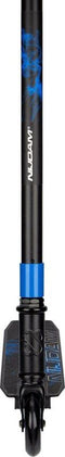Nijdam Blue Smoke - Stuntstep - Aluminium - Zwart/Blauw - Hoogte 83 cm