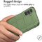 iMoshion Hoesje Geschikt voor Samsung Galaxy A14 (5G) / A14 (4G) Hoesje Siliconen - iMoshion Rugged Shield Backcover - Groen