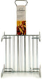 La Dehesa BBQ/barbecue braadrooster - grill verhoger - metaal - 26 x 26 x 8 cm - vlees/vis/groente