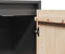 vidaXL - Wandkast - 30x30x100 - cm - massief - grenenhout - grijs
