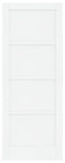 vidaXL - Interieurdeur - 'ORKDAL'Wit - 78x202x4 - cm - Massief - Houten - Vuren