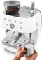 Smeg EGF03WHEU - Espressomachine met bonenmaler - 19 bar druk - Wit