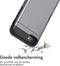 iMoshion Hoesje Geschikt voor iPhone 7 / 8 / SE (2020) / SE (2022) Hoesje - Ruimte voor 2 pasjes - iMoshion Backcover met pasjeshouder - Grijs