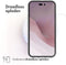 Accezz iPhone 14 Pro - Clear Backcover - Flexibel siliconen - Transparant